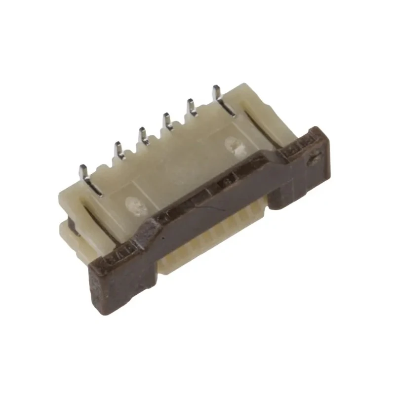 JST FPC Connector 0.5 mm Pitch 10 Way Straight Female Easy-On FFC/FPC Connector Solder Termination 10FLZT-SM1-TF