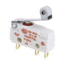 Saia-Burgess Roller Lever Micro Switch, Solder Terminal, 5A, 250 V AC, SPDT, IP67 V4NST7YRUL