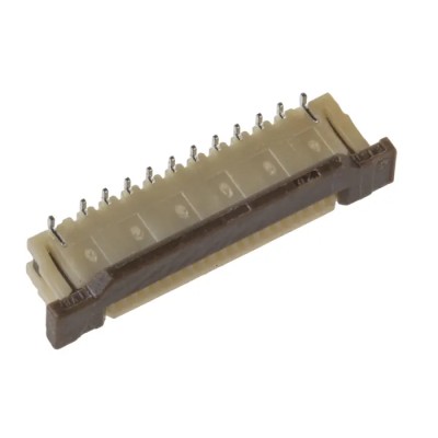 JST FLZ 0.5 mm Pitch 20 Way Straight Female FPC Connector, Solder 20FLZT-SM1-TF