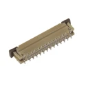 JST FLZ 0.5 mm Pitch 24 Way Straight Female FPC Connector, Solder 24FLZT-SM1-TF