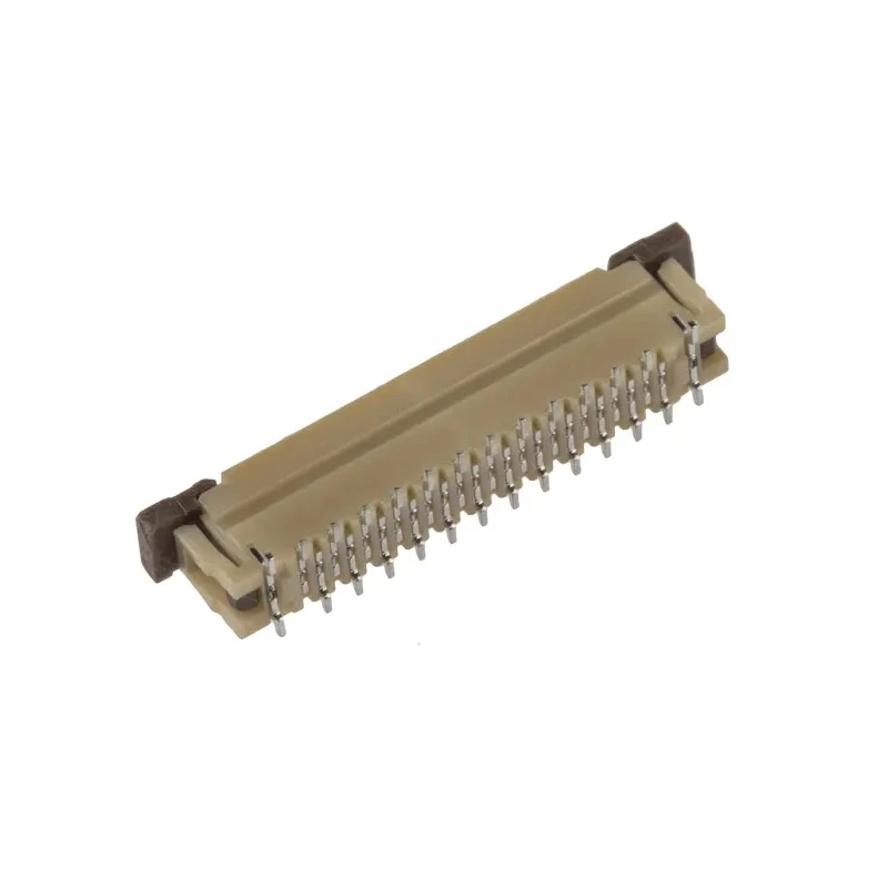 JST FLZ 0.5 mm Pitch 24 Way Straight Female FPC Connector, Solder 24FLZT-SM1-TF