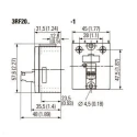 Siemens 3RF2 Series Solid State Relay, 30A Load, DIN Rail Mount, 460V Load, 24V DC Control 3RF2030-1AA04