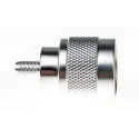 TE Connectivity N Series 50 Ω Coaxial Connector Cable Male N Connector, Straight Body Crimp 1-1337416-0