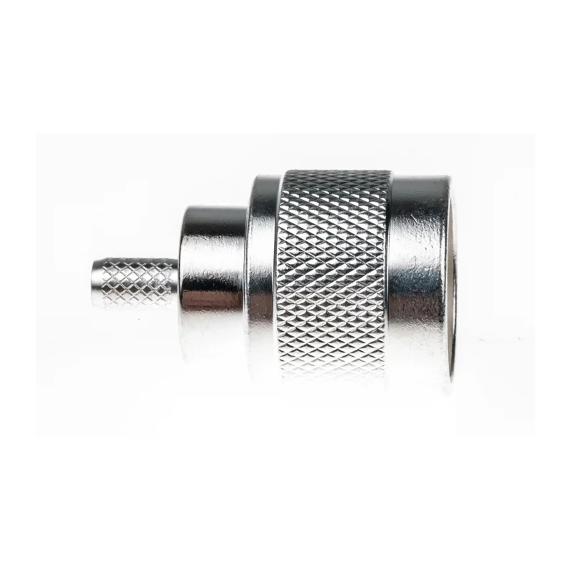 TE Connectivity N Series 50 Ω Coaxial Connector Cable Male N Connector, Straight Body Crimp 1-1337416-0