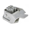 HARTING Heavy Duty Power Connector Panel Screw 4 Way 10A Han A Female 230V 400V 09200030320+09200042711