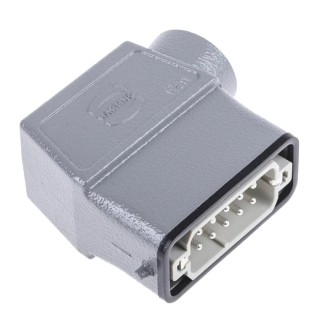 HARTING Heavy Duty Power Connector Kit Hood and Insert, 10A, 16A, 250V 09200100540+09200102612