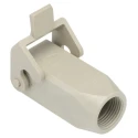 HARTING Heavy Duty Power Connector, Panel Mount, Screw Termination, 3 Contacts + PE, 10A, Han A 09200030720+09200032711