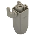 HARTING Heavy Duty Power Connector Panel Screw 4 Way 10A Han A Female 230V 400V 09200030720+09200042711