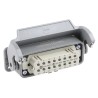 HARTING Heavy Duty Power Connector Panel Mount Screw Termination 16 Way 16A 250V Han A Female 09200160301+09200162812