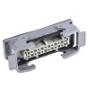 HARTING Heavy Duty Power Connector, Panel Mount, Screw Termination, 24 Way, 16A, Han E Female, 500V 09300240301+09330242701