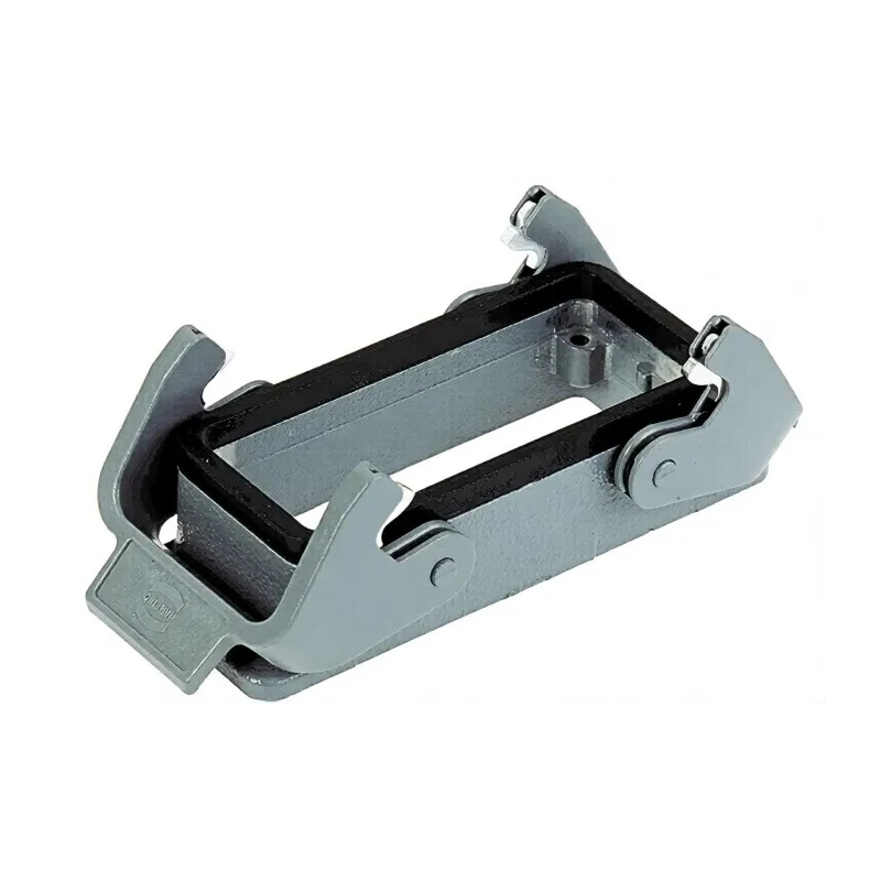 HARTING Heavy Duty Power Connector, Panel Mount, Screw Termination, 24 Way, 16A, Han E Female, 500V 09300240301+09330242701