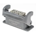 HARTING Heavy Duty Power Connector Panel Screw Termination 10 Way 10A Han A Female 230V 400 V 09200100301+09200102812
