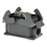 HARTING Heavy Duty Power Connector, Panel Mount, Screw Termination, 10 Way, 16A, Han E Female, 500V 09300101231+09330102701