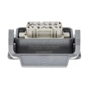 HARTING Heavy Duty Power Connector Panel Screw Termination 10 Way 10A Han A Female 230V 400 V 09200100301+09200102812