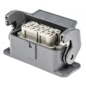HARTING Heavy Duty Power Connector Panel Screw Termination 10 Way 10A Han A Female 230V 400 V 09200100301+09200102812