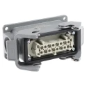 HARTING Heavy Duty Power Connector Panel Screw 16 Way 16A Han E Female 500V 09300161230+09330162701