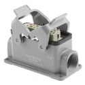 HARTING Heavy Duty Power Connector Panel Screw 16 Way 16A Han E Female 500V 09300161230+09330162701