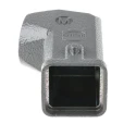 HARTING Han A Range Heavy Duty Power Connector Hood Die Cast Zinc Body Side Cable Entry M20 Thread 3A 19200031640