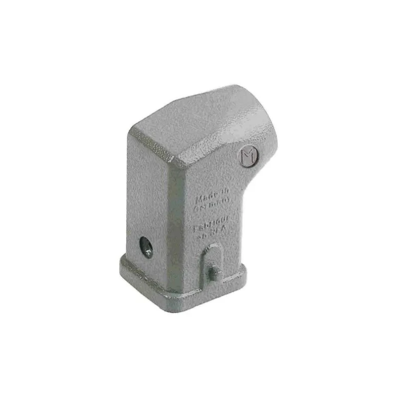 HARTING Han A Range Heavy Duty Power Connector Hood Die Cast Zinc Body Side Cable Entry M20 Thread 3A 19200031640