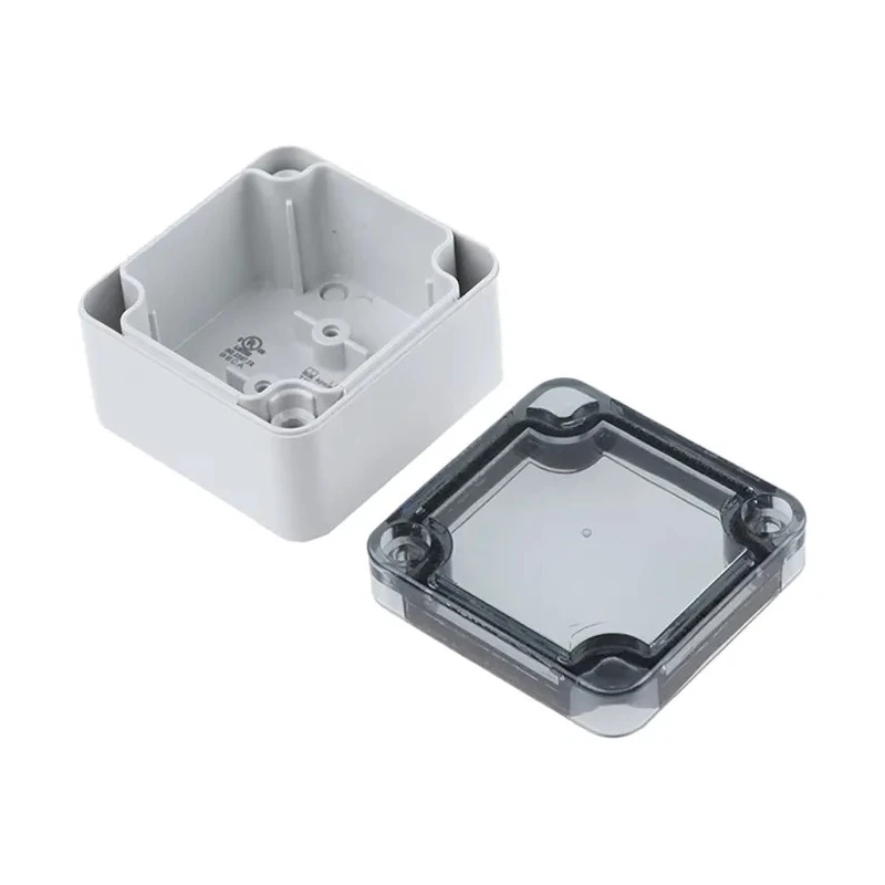 Spelsberg TK PC Series Grey Transparent Lid Polycarbonate Enclosure IP66 IK08 35 mm x 52 mm x 50 mm IP66