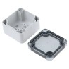Spelsberg TK PC Series Grey Transparent Lid Polycarbonate Enclosure IP66 IK08 35 mm x 52 mm x 50 mm IP66