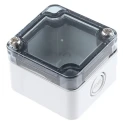 Spelsberg TK PC Series Grey Transparent Lid Polycarbonate Enclosure IP66 IK08 35 mm x 52 mm x 50 mm IP66