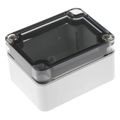 Spelsberg TK PC Series Grey Transparent Lid Polycarbonate Enclosure IP66 IK08 35 mm x 65 mm x 50 mm 