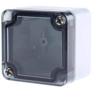 Spelsberg TK PC Series Grey Transparent Lid Polycarbonate Enclosure IP66 IK08 35mm x 52mm x 50mm 