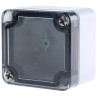 Spelsberg TK PC Series Grey Transparent Lid Polycarbonate Enclosure IP66 IK08 35mm x 52mm x 50mm