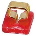 Mac 8 Red Insulated Phosphor Bronze Terminal Post HK-5-G-B RED