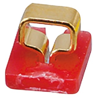 Mac 8 Red Insulated Phosphor Bronze Terminal Post HK-5-G-B RED