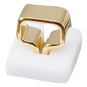 Mac 8 White Insulated Phosphor Bronze Body Terminal Post HK-5-G-B WHITE