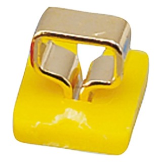Mac 8 Yellow Insulated Phosphor Bronze Terminal Post HK-5-G-B YELLOW