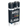 Ansmann Nickel Metal Hydride Rechargeable AAA Battery 1.1 Ah 1.2 V 5035222