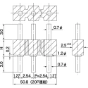 Mac 8 Pin Header PCB Spacer Double-Crossing Spacer for Two-Tier PCB Arrangement ML-30-20P