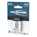 Ansmann Ansmann MaxE AA Nickel Metal Hydride Rechargeable AA Battery 1.2 V 2.5 Ah Pack of 2 5035432