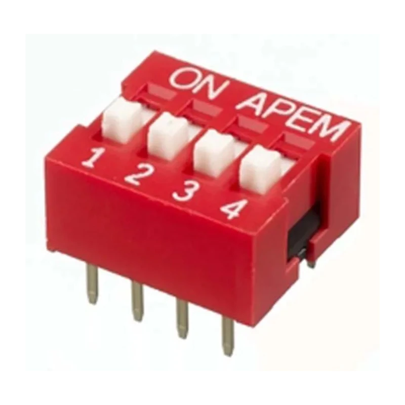 APEM Recessed Rotary Coded DIP Switch NDSR-04-V