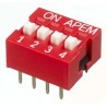 APEM Recessed Rotary Coded DIP Switch NDSR-04-V