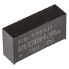 Recom DC/DC Converter Dual Output 5V, -5V 100 mA, 10.8V-13.2V Input, 1W Through Hole Package RB-1205D