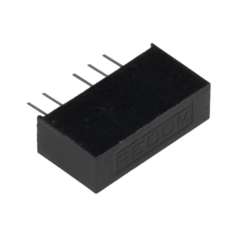 Recom 1W Through Hole DC/DC Converter 5V DC Output, -5V DC Output, 100mA Current, 4.5V to 5V DC Input RB-0505D