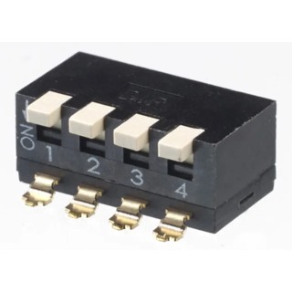APEM Rotary Coded DIP Switch Raised Piano Actuator IKP0403101