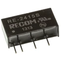 Recom DC/DC Converter 15V DC Output 66mA, 24V DC Input Through Hole Package RE-2415S