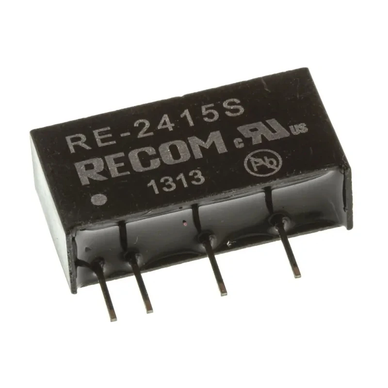 Recom DC/DC Converter 15V DC Output 66mA, 24V DC Input Through Hole Package RE-2415S