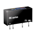 Recom DC/DC Converter 5V DC 200mA 4.5-5.5V Input 1W Through Hole SIP Package RK-0505S