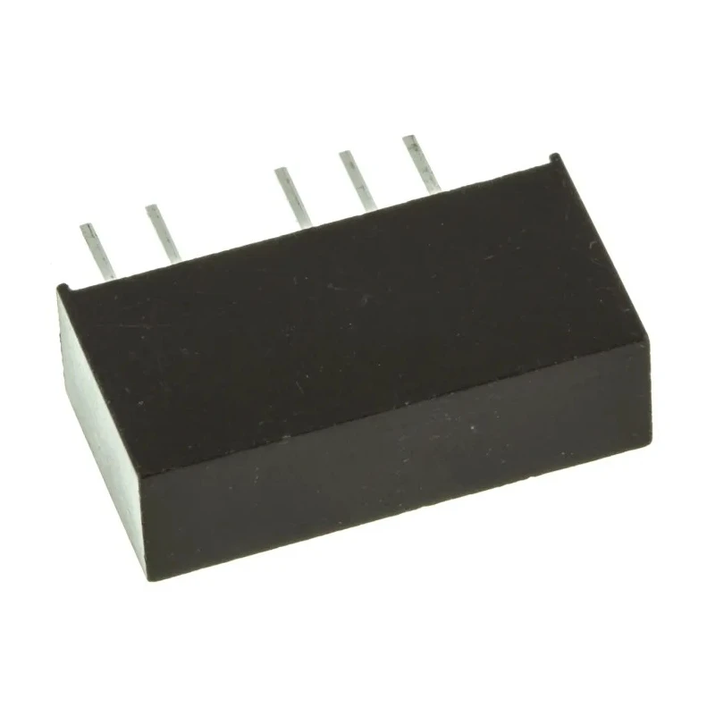 Recom DC/DC Converter, Through Hole Mount, Dual 5V and -5V Output, 100mA, 24V DC Input, 1W Power, 85% Efficiency, RB-2405D