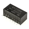 Recom DC/DC Converter, 5V DC, 400 mA Output, 9V DC Input, 2W Power, Through Hole Mount, 85°C Max Temperature RS-0505S
