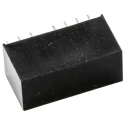 Recom 2W SIP Single Output Regulated Isolated DC-DC Converter, 12V dc Output, 166mA, 9V dc / 4.5V Input, Through RS-0512S