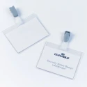 Durable Transparent Polyvinyl Chloride Name Badge 60 x 90 mm 8143-19