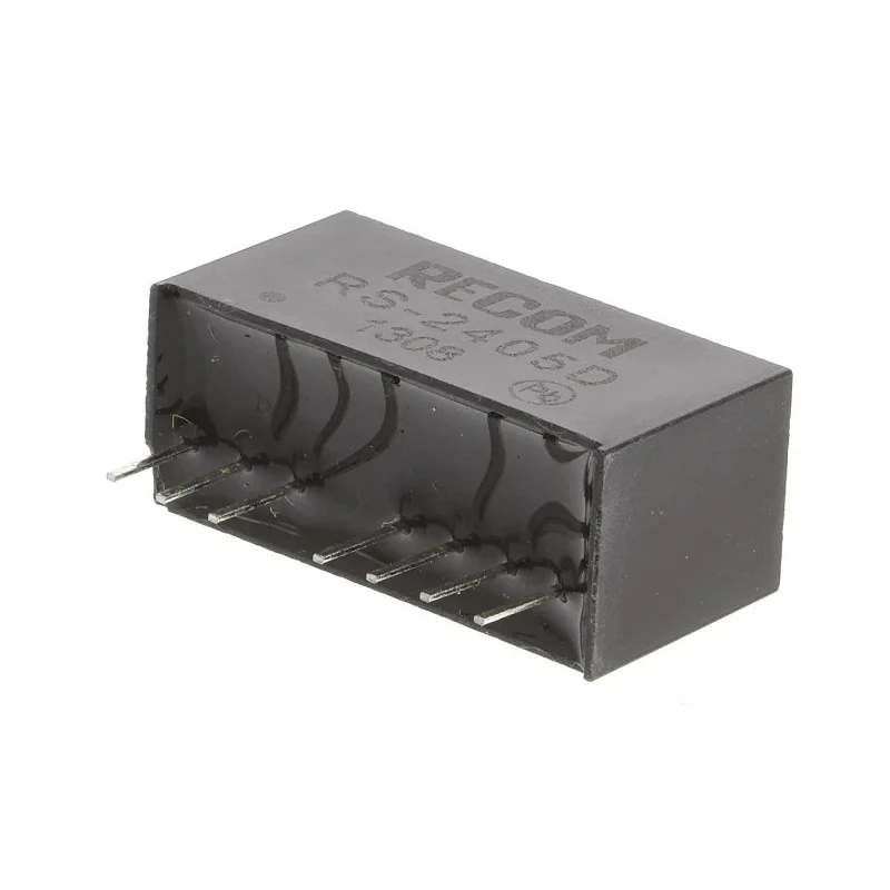 Recom RS Dual Output DC/DC Converter 5V/200mA, -5V Output, 18-36V Input, 2W, Through Hole Mount RS-2405D