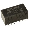 Recom RS 2W SIP Single/Dual Output Regulated Isolated DC/DC Converter 12V DC Output 83 mA Input 9-18V DC Through RS-1212D